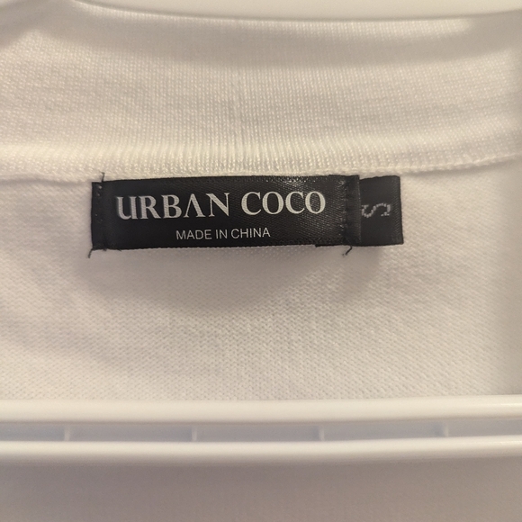 White urban coco open cropped Cardigan size S - Picture 4 of 5